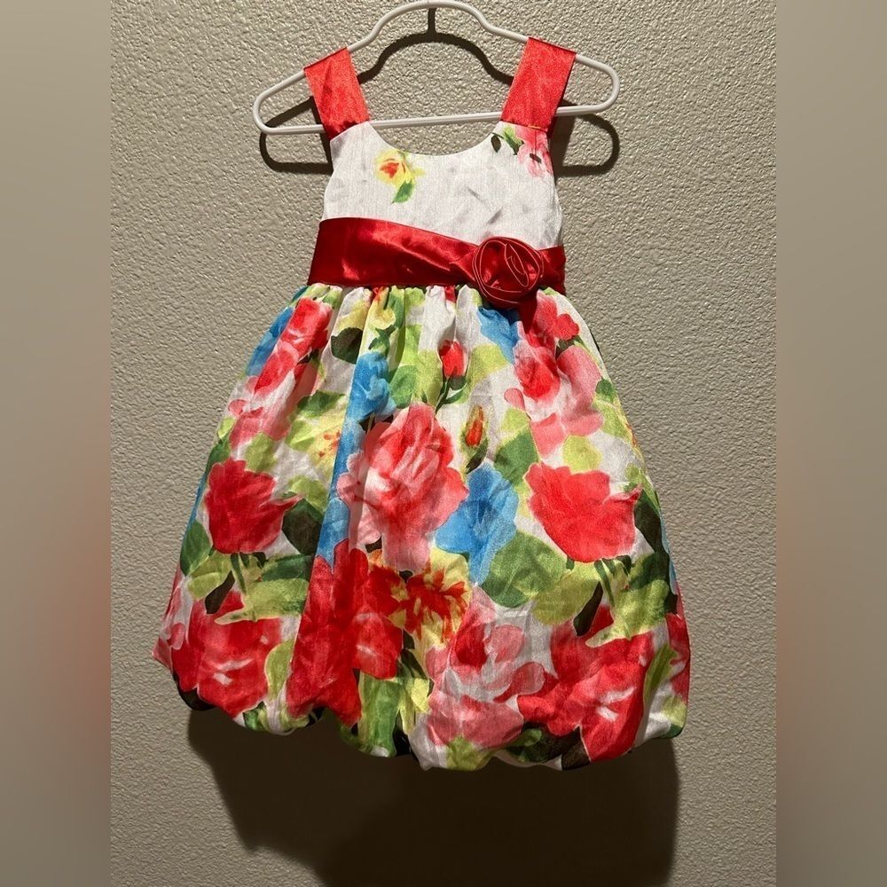 NWOT Bonnie Jean Floral Dress Size 3T